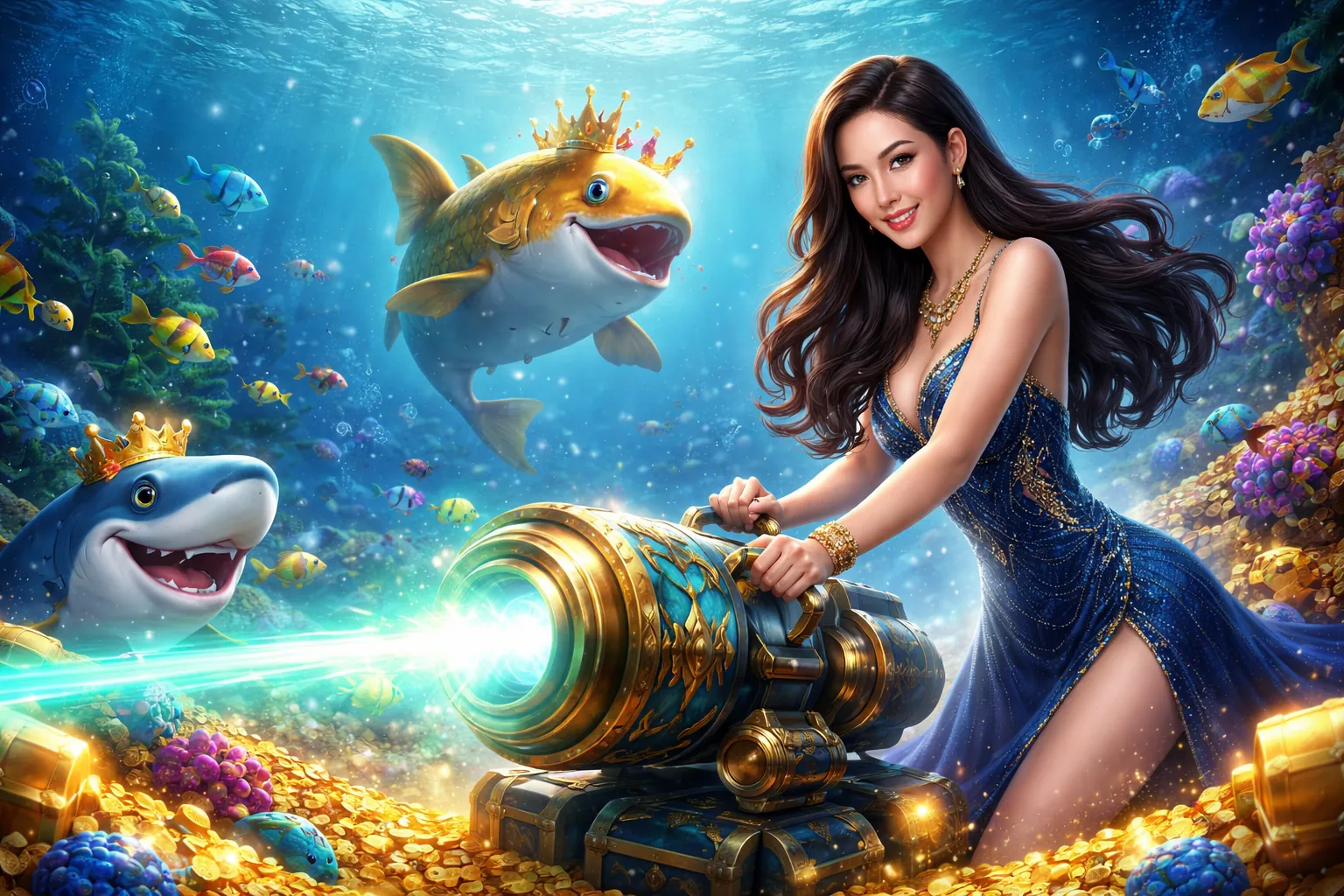 Đa dạng trò chơi bắn cá